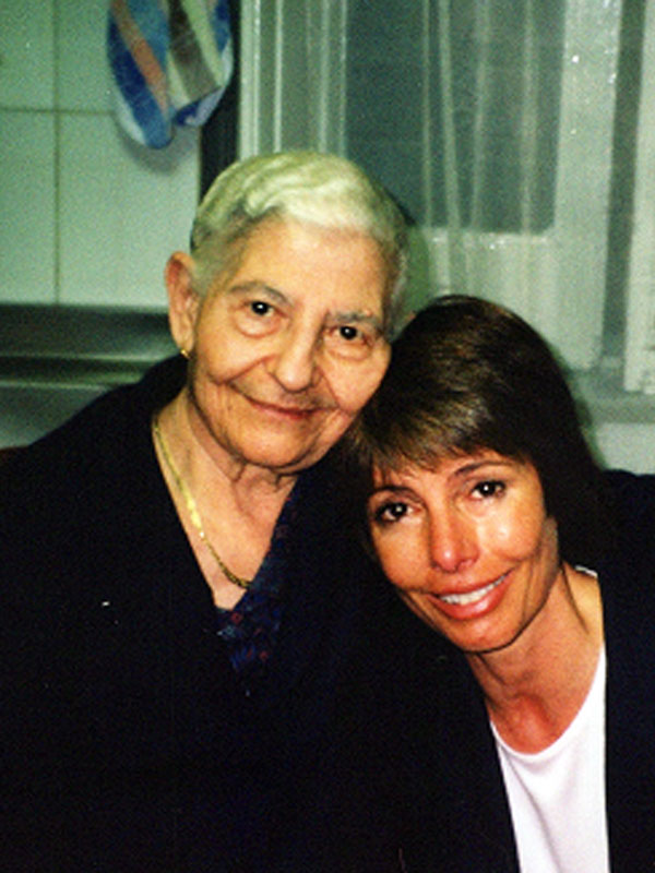 Carmela Perciante (Nonna's niece) and Libby - Rotondella, 1999