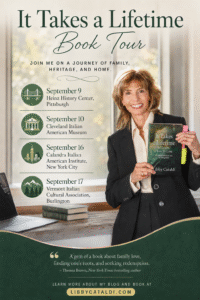 It takes a lifetime book tour